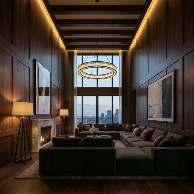 Lüks Villa ve Malikane Salon Tasarımı